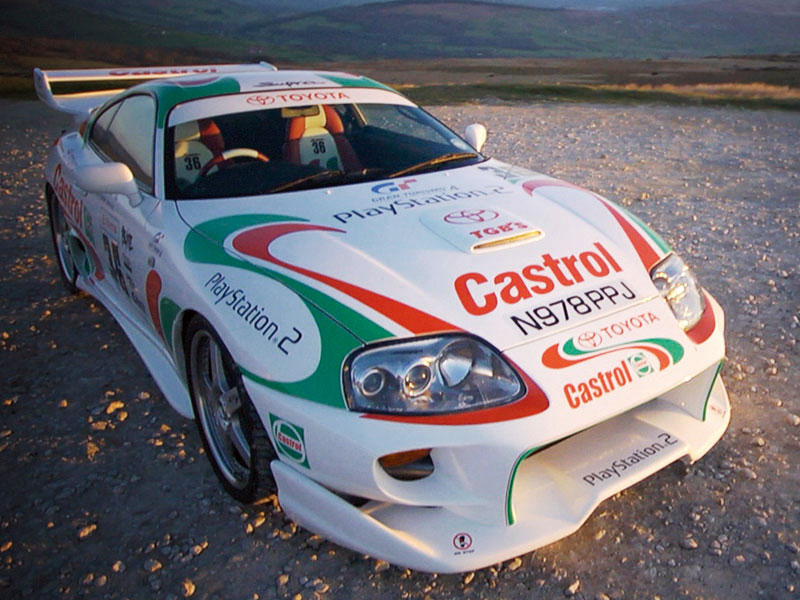 Toyota Supra Castrol